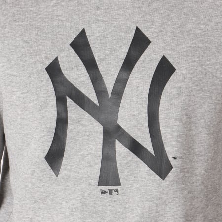New Era - Sweat Crewneck Team Logo New York Yankees 11863704 Gris Chiné