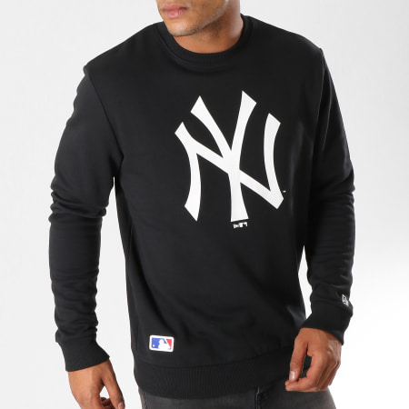 New Era - Sweat Crewneck Team Logo New York Yankees 11863705 Noir
