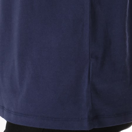 Tommy Hilfiger - Tee Shirt Manches Longues Small Text 5331 Bleu Marine