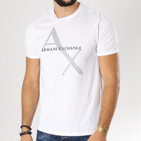 Armani Exchange - Camiseta 8NZT76-Z8H4Z Blanca