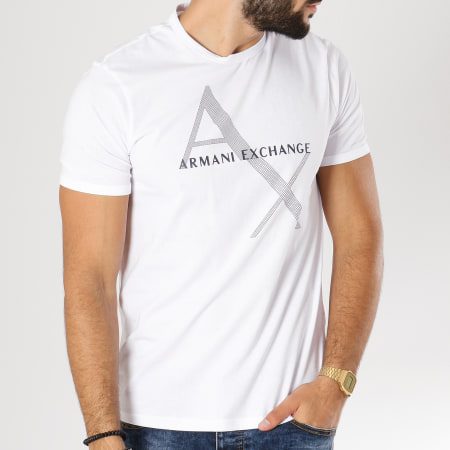 Armani Exchange - Camiseta 8NZT76-Z8H4Z Blanca
