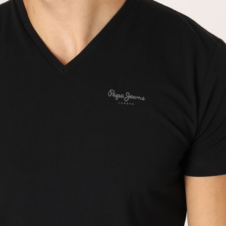 Pepe Jeans - Tee Shirt Original Basic Noir