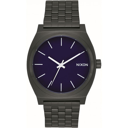 Nixon - Montre Time Teller A045-2668 Noir Bleu Roi