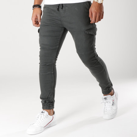 Paname Brothers - Jogger Pant Jim Gris Anthracite