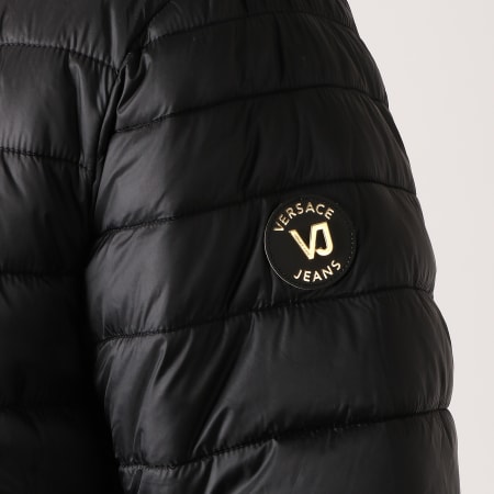 Versace Jeans Couture - Doudoune Réversible Sim415 E5GSB915 Noir Renaissance Jaune