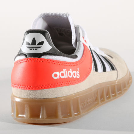 Adidas Originals - Baskets Handball Top AQ0905 Footwear White Core Black Solar Red