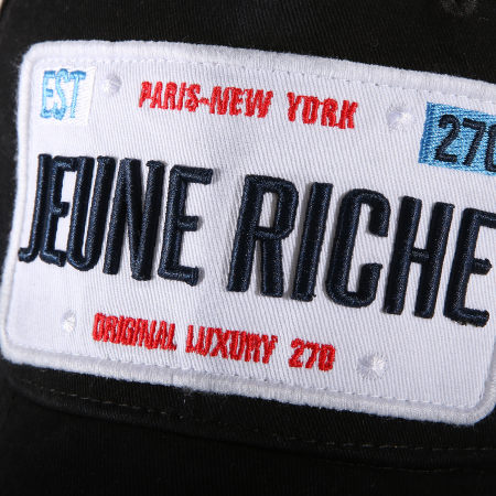 Jeune Riche - Casquette Road Noir