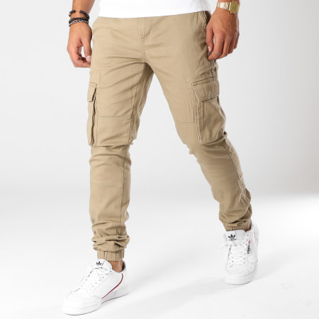 Only And Sons - Pantalon Cargo Starp Stage Beige