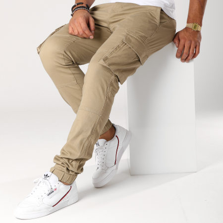 Only And Sons - Pantalon Cargo Starp Stage Beige