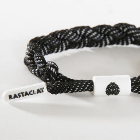 Rastaclat - Bracelet Ada Noir Blanc
