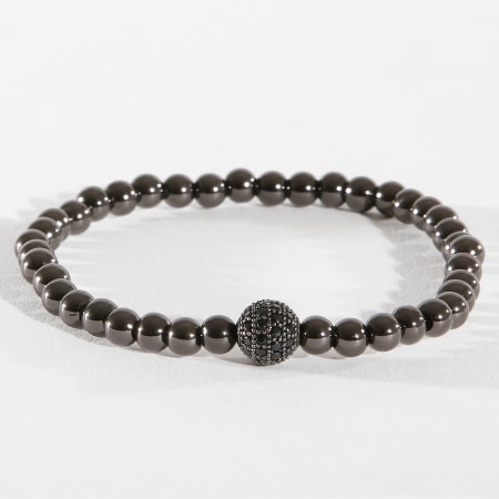 California Jewels - Bracelet B919-2 Argenté Noir