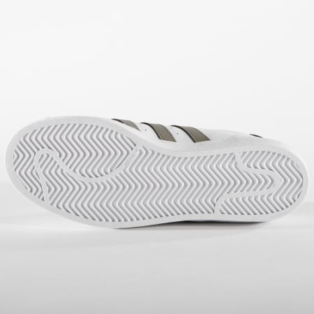 Adidas Originals - Baskets Superstar D98001 Footwear White Grey Four Gold Metalic