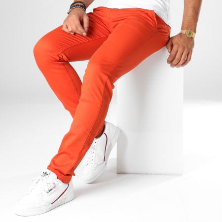 Black Needle - Pantalon Chino 1011 Orange