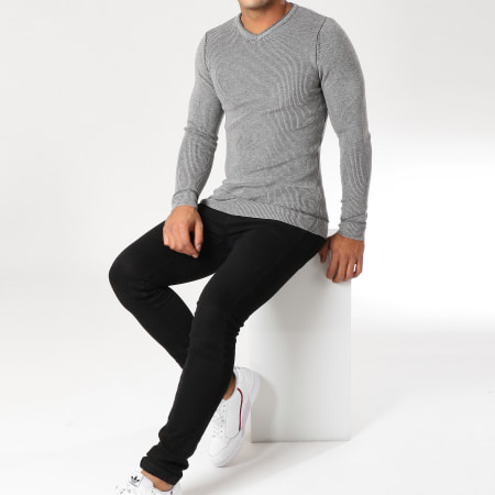 Classic Series - Pull 228 Gris Chiné