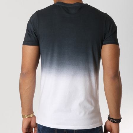 LBO - Tee Shirt Dégradé 547 Noir Blanc