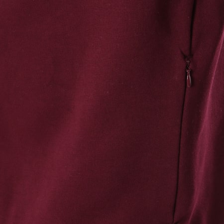 Adidas Originals - Sweat Zippé Capuche Trefoil Fleece DN6014 Bordeaux