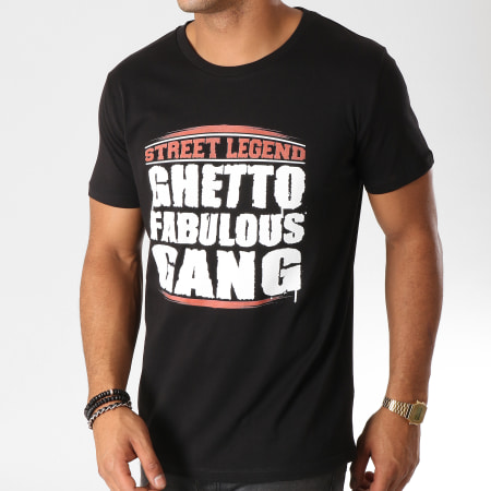 Ghetto Fabulous Gang - Tee Shirt Street Legend Noir