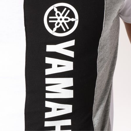 Yamaha - Tee Shirt Best Blanc Noir Gris Chiné