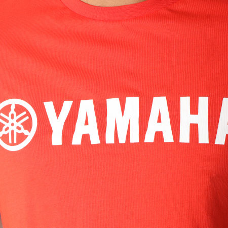 Yamaha - Tee Shirt Side Rouge Blanc Bleu Marine