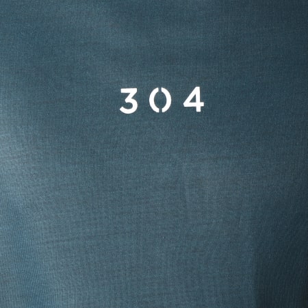 304 Clothing - Tee Shirt Oversize Dip Dye Vert Dégradé