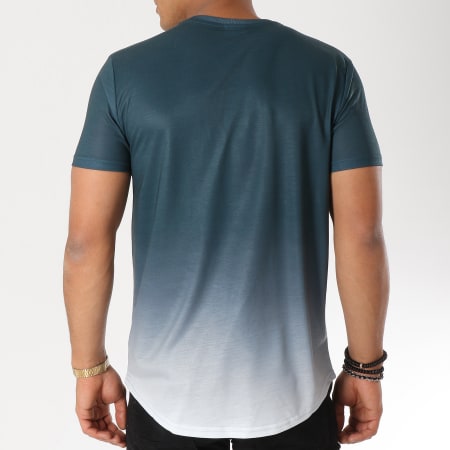 304 Clothing - Tee Shirt Oversize Dip Dye Vert Dégradé
