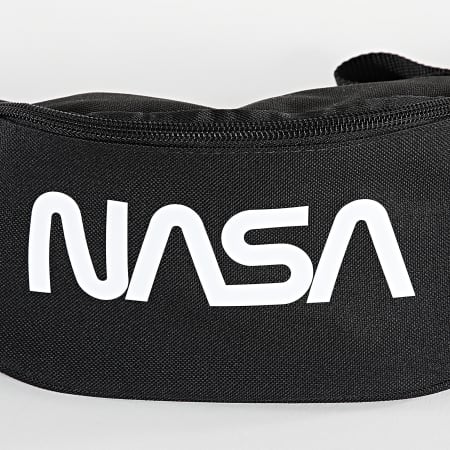 NASA Sacoche Banane Worm Logo Noir LaBoutiqueOfficielle