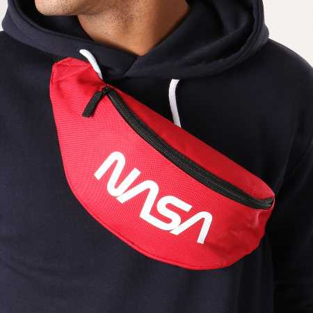 NASA - Sacoche Banane Worm Logo Rouge