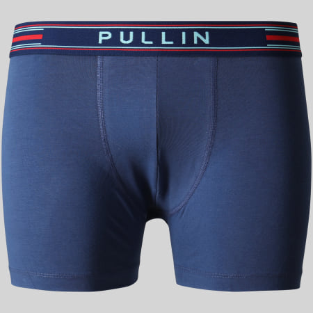 Pullin - Boxer Master Coton Bleu Marine