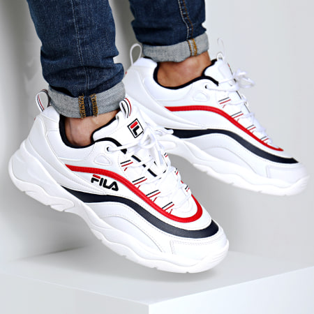 Fila - Baskets Ray Low 1010561 150 White Navy Red