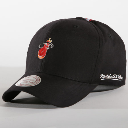 Mitchell and Ness - Casquette Miami Heat INTL246 Noir