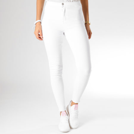 Girls Outfit - Jegging Femme 22618-55B Blanc