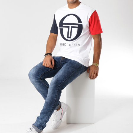 Sergio Tacchini - Tee Shirt Icona 37667 Blanc