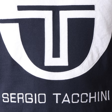 Sergio Tacchini - Tee Shirt Icona 37667 Bleu Marine