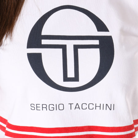 Sergio Tacchini - Tee Shirt Femme Indira Blanc