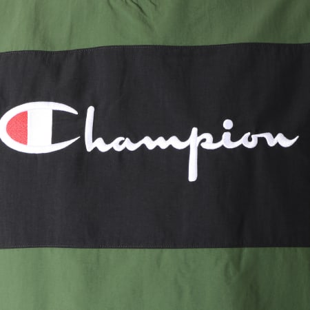 Champion - Sweat Crewneck 212388 Vert Kaki Noir