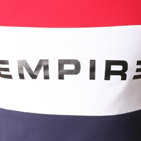93 Empire - Tee Shirt 93 Empire Tricolore Bleu Marine Blanc Rouge
