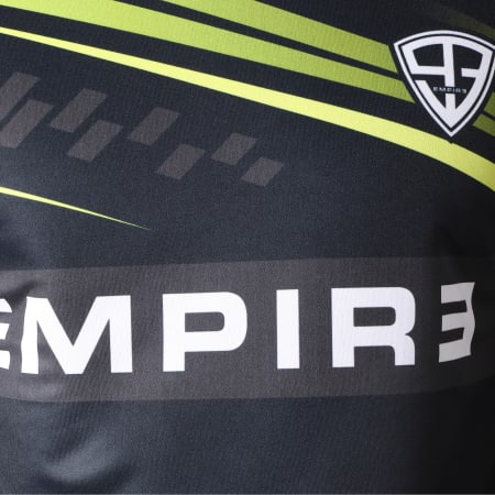 93 Empire - Sweat Crewneck 93 Empire Sport Noir Jaune