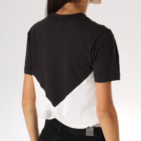 Adidas Originals - Tee Shirt Femme CLRDO DH3021 Blanc Noir