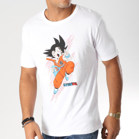 Dragon Ball Z - Tee Shirt Goku Child Blanc