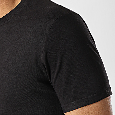 LBO - Tee Shirt Oversize Avec Zips 514 Noir