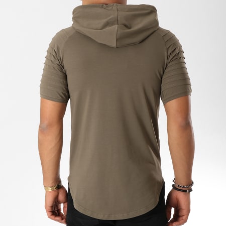 LBO - Tee Shirt Capuche Oversize 545 Khaki