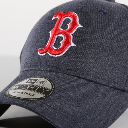 New Era - Casquette Winterised MLB Boston Red Sox Bleu Marine Chiné