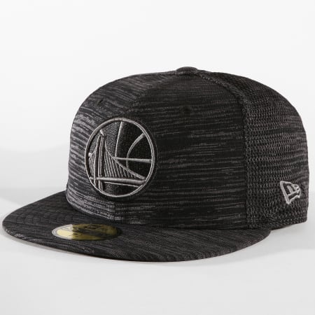 New Era - Casquette Fitted Engineered Fit Golden State Warriors 11794812 Noir Gris Chiné