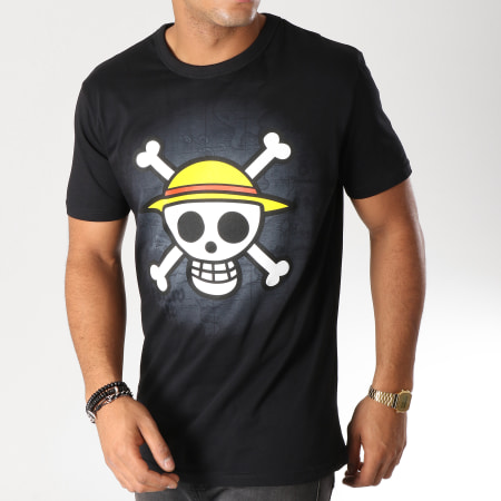 One Piece - Tee Shirt Skull Noir