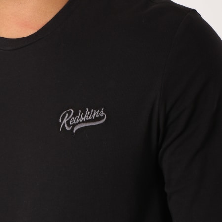 Redskins - Tee Shirt Manches Longues Inspi Calder Noir