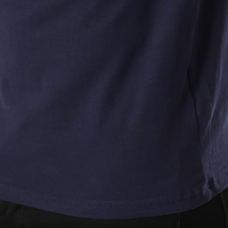 US Polo ASSN - Tee Shirt Manches Longues Capuche Adrian Bleu Marine