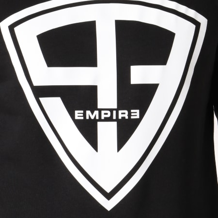 93 Empire - Sweat Crewneck 93 Empire Noir Blanc