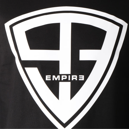 93 Empire - Tee Shirt Manches Longues 93 Empire Noir Blanc
