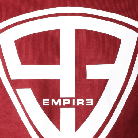 93 Empire - Tee Shirt Manches Longues 93 Empire Sleeves Bordeaux