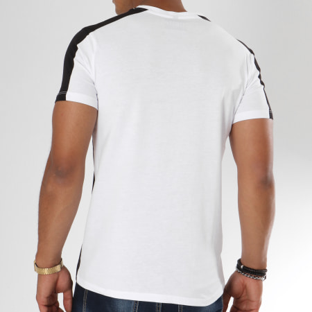 Parental Advisory - Tee Shirt Avec Bande Logo Blanc Noir